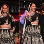 Glamour Unleashed: Sonakshi Sinha's Mesmerizing Ramp Stroll