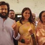 Star Power: Riteish-Genelia's Election Day Gesture Captivates Nation