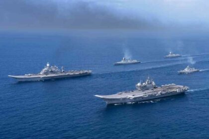 Strategic Shift: Indian Naval Trio En Route to South China Sea