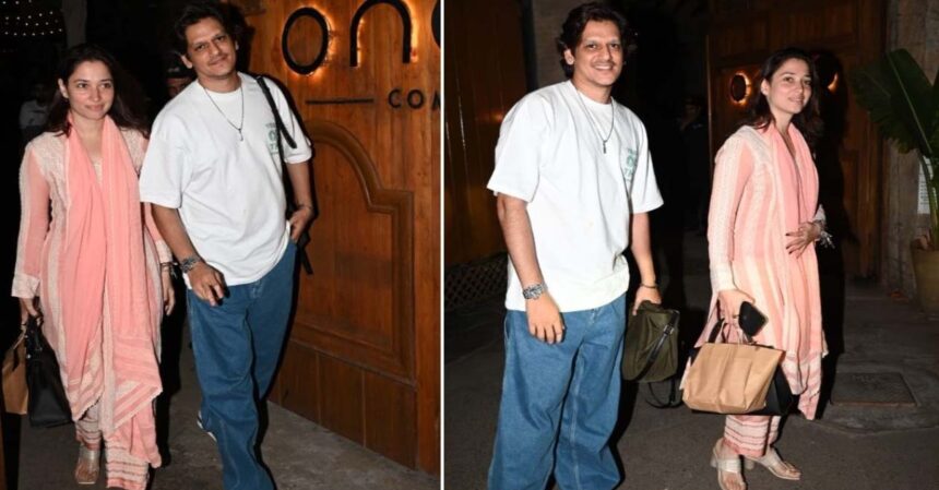 Glamorous Duo: Vijay Varma & Tamannaah Bhatia's Stylish Night Out