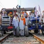 Farmers' Protest Halts Trains; Commuters Stranded