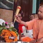 Spiritual Spectacle: CM Yogi Leads 'Rudrabhishek' Ritual