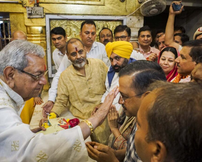 Kejriwal's Temple Visit Post-Jail Release