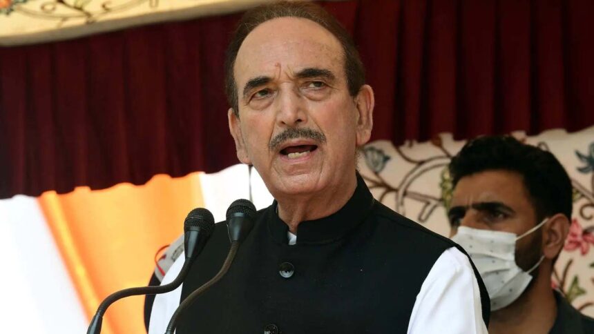 Ghulam Nabi Azad Keeps Quiet: Election Dynamics Shift