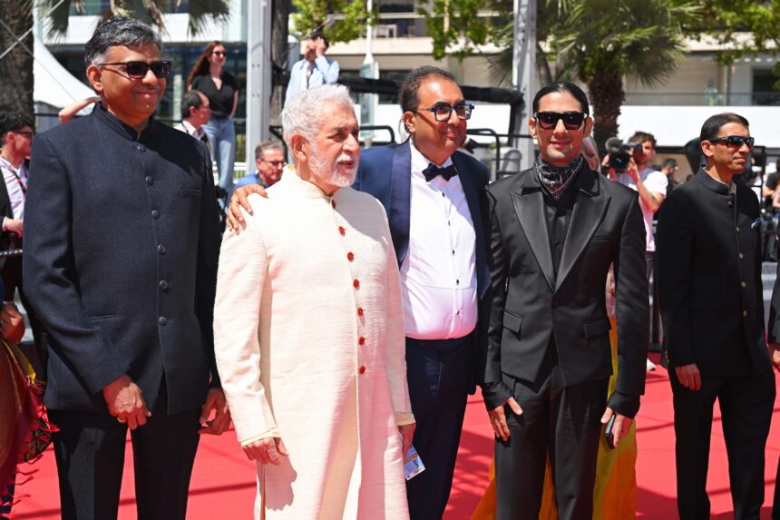 Red Carpet Radiance: Manthan Stuns at Cannes 2024