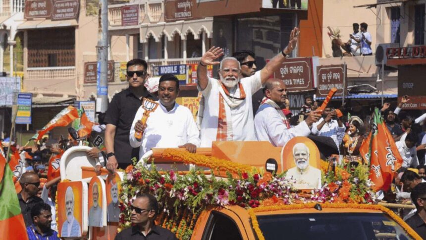 Modi's Electrifying Roadshow in Puri Sparks Political Buzz