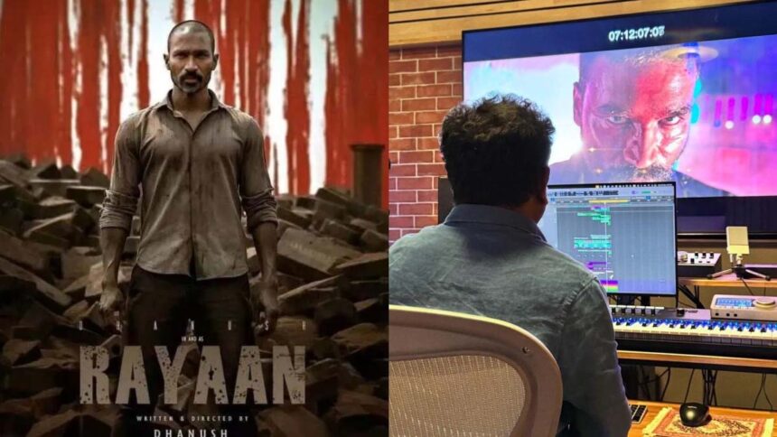 Musical Mastery Unveiled: Dhanush Teases 'Raayan' as AR Rahman Concludes Score