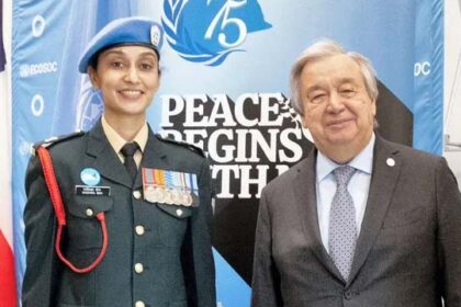 United Nations: Major Sen's Service Honored by Guterres