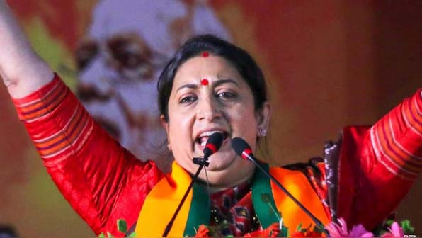 Smriti Irani: Congress Cedes Amethi, Alleges 'Proxy' Move