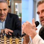 Russian Grandmaster Garry Kasparov took a jab at Congress MP Rahul Gandhi, saying, "Win from Raebareli first