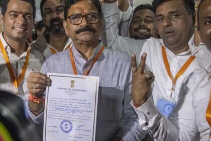 Political Cliffhanger: Shiv Sena's Ravindra Waikar Triumphs in Nail-biting Lok Sabha 2024 Race!