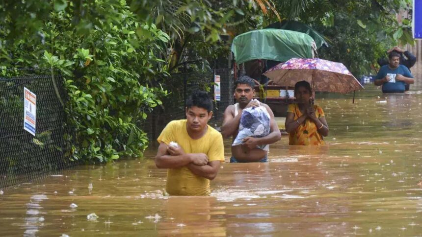 Assam Flood Fury: 3 Lakh Stranded, 579 Villages Submerged