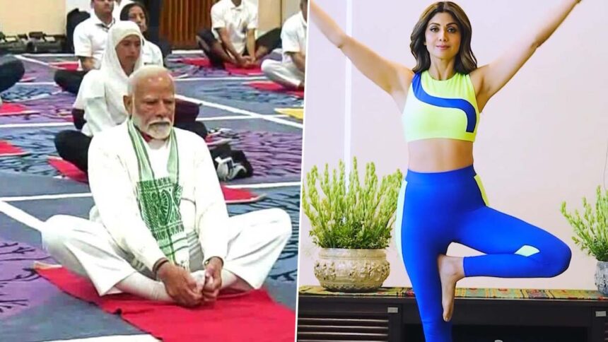 International Yoga Day: Shilpa Shetty Applauds Global Celebration