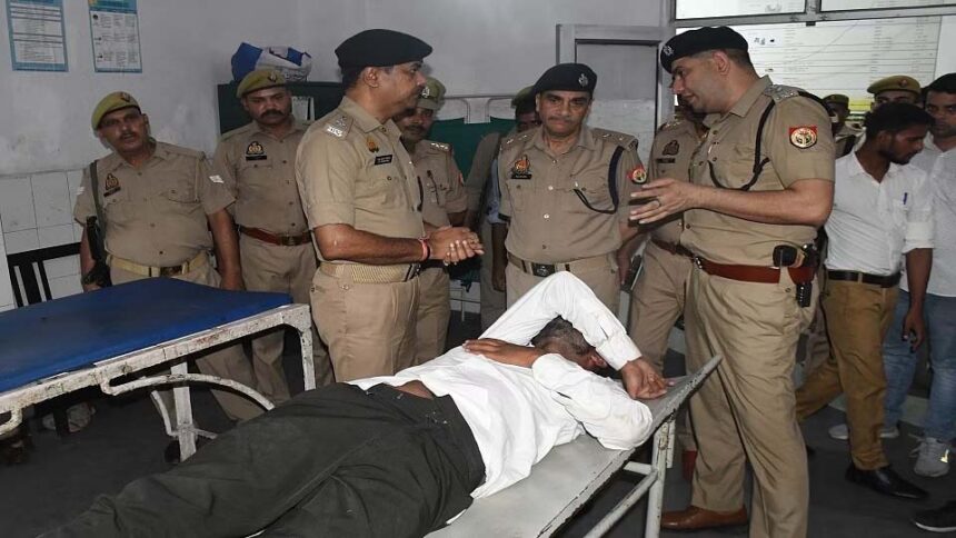 Accused Rape In Rampur Was Arrested After An Encounter, He Was Shot In The Leg