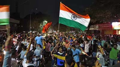 IND vs SA T20 World Cup india wins t20 world cup celebration