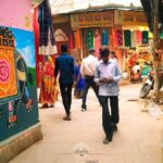 Heritage walk streets of Banaras