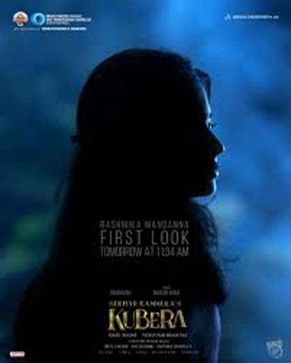 Dark night, sad face, Rashmika Mandanna's new poster from 'Kubera' is out