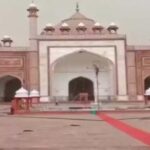 Idols of Lord Krishna are buried under the stairs of the mosque