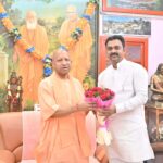 Union Ministers of State Pankaj Chaudhary and Kamlesh Paswan met CM Yogi