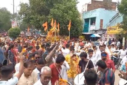 Lord Jagannath Rath Yatra took place with great pomp in Garoth