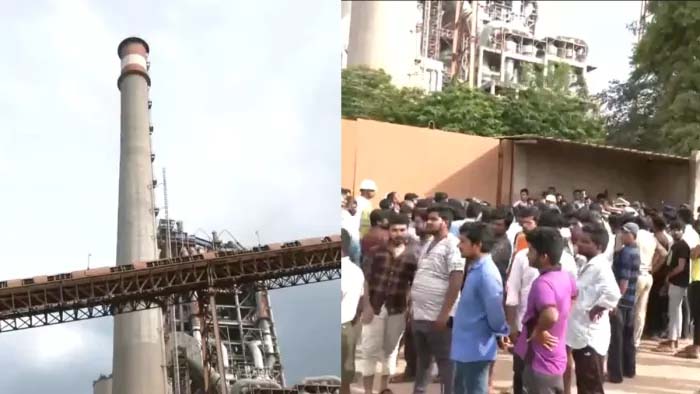 Explosion in cement factory in NTR, Andhra Pradesh