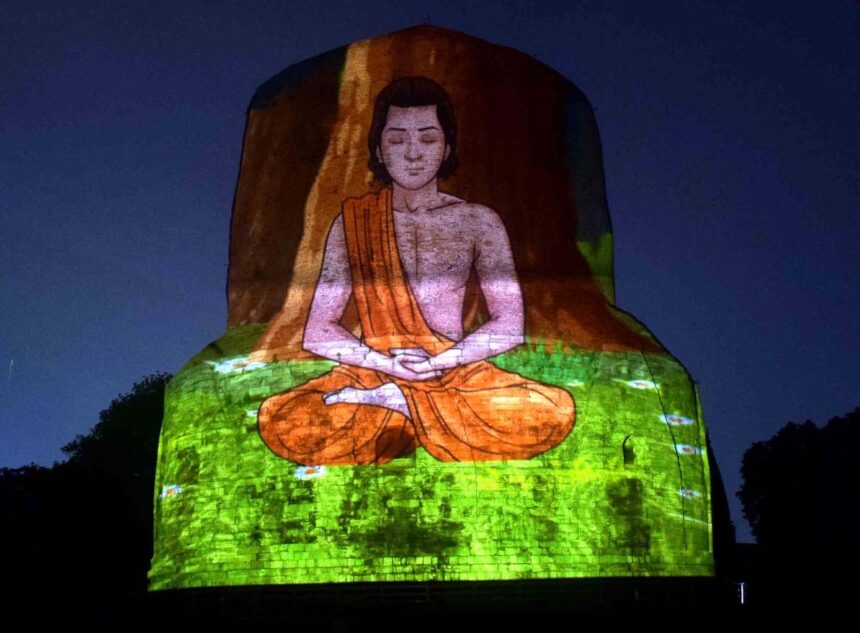 Light And Sound Show Started In Sarnath Varanasi Spectators remembered Lord Buddha