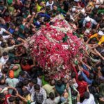 The first Moharram procession was taken out with great pomp and glory