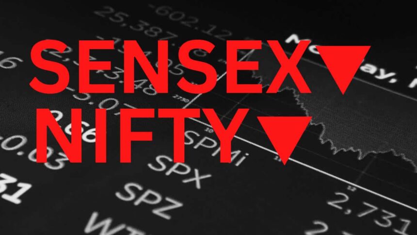 Stock market closed with decline, Sensex fell 426 points, Nifty at 24,323