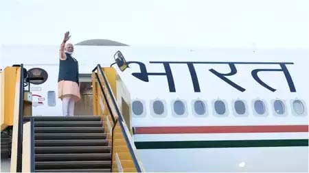 PM Modi returned to India after visiting Russia and Austria, welcomed at Palam Airport