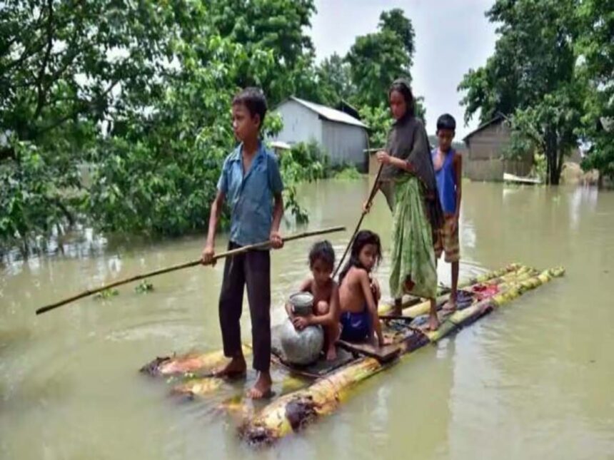 Assam: Flood situation critical in Nagaon, death toll in the state reaches 84