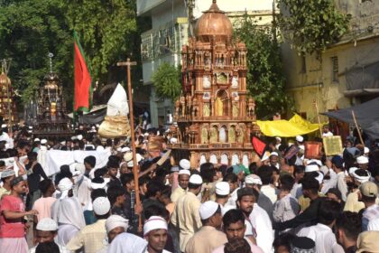 Slogans of Palestine Zindabad were raised in Muharram procession in Agra, police arrested 7 people