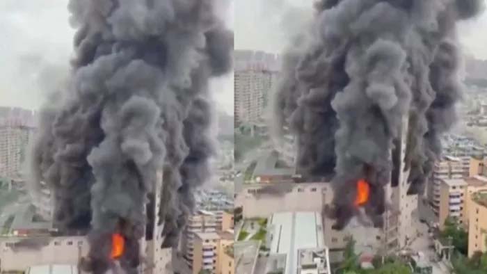 Major accident in China, 16 people died in fire in shopping mall