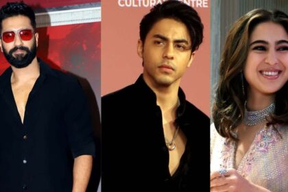 Shahrukh Khan's beloved son Aryan Khan and Sara Ali congratulated Vicky Kaushal for 'Bad News'