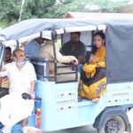 Hema Malini on e-rickshaw: Went out to inspect Vrindavan Parikrama, expressed displeasure seeing potholes and dirt on the road