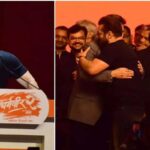 Salman Khan hugged Jeetendra at the trailer launch event of 'Dharamveer 2', Govinda kept smiling