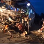 Horrible road accident in Rampur, two buses collided head-on, 4 killed including the driver, 49 injured