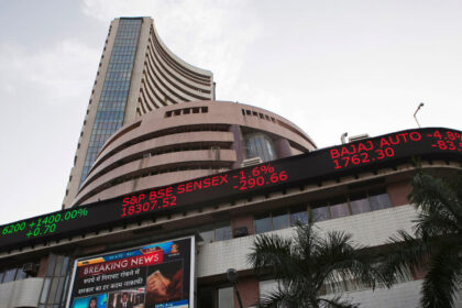 Stock market stirs before economic survey, Sensex drops 376 points, Nifty at 24,445