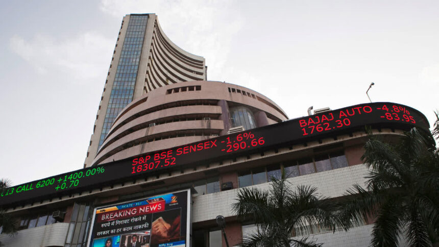 Stock market stirs before economic survey, Sensex drops 376 points, Nifty at 24,445