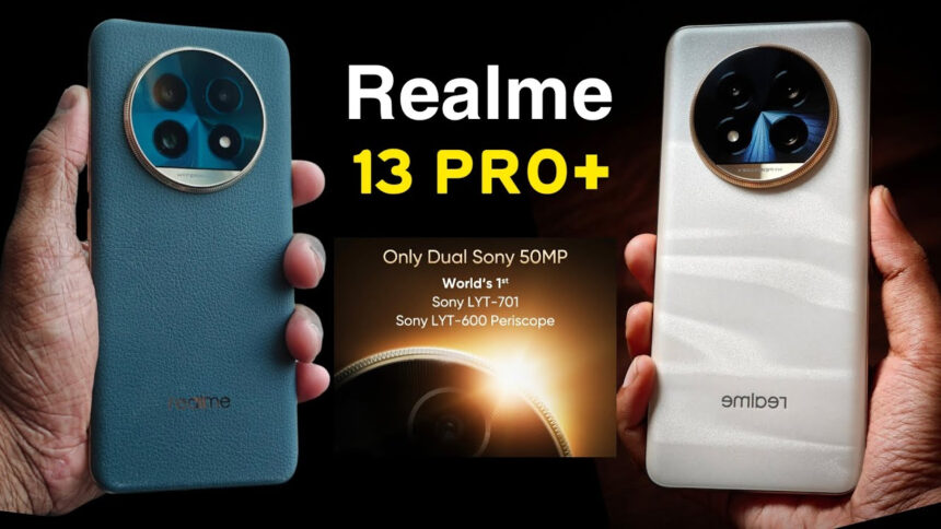 RealMe 13 Pro Series 5G will be launched on July 30, the smartphone is fully waterproof