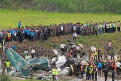 A major plane accident occurred at Nepal's Kathmandu Airport, 18 people died