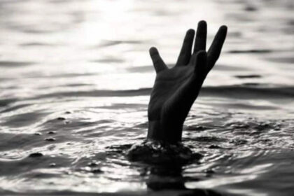 A young man died after drowning in a drain swollen due to rain