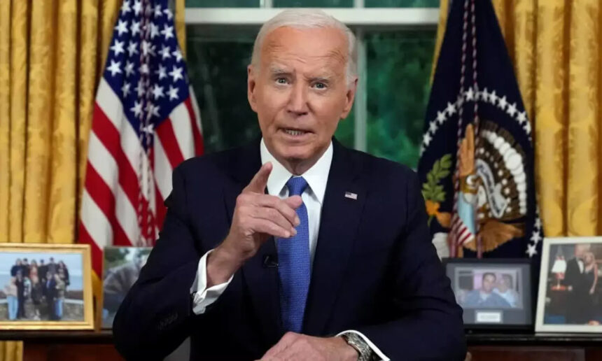 Biden said- I have set aside my personal ambitions to save democracy, I am passing the torch to the next generation