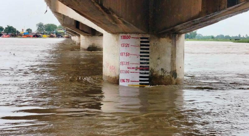 68957 cusecs of water has been released from Narora, DM activated flood posts