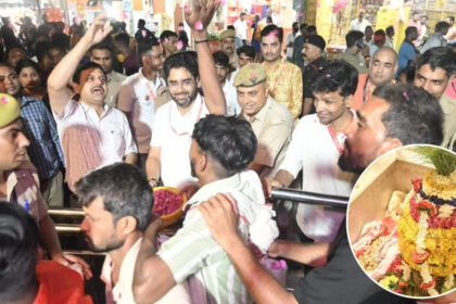 Crowds gathered at Kashi Vishwanath Dham on the second Monday of Sawan