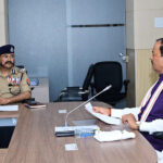 Home department with CM Yogi; Deputy CM Keshav Prasad Maurya taking the meeting