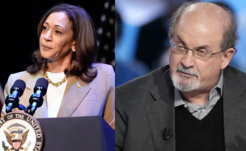 Salman Rushdie endorses Kamala Harris: I support her 1,000%