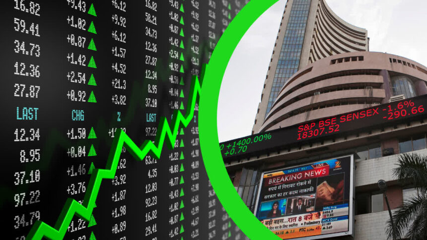 Stock market closed in green zone, Sensex up 99 points, Nifty crossed 24,800