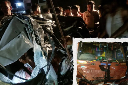 Bareilly: 4 friends were returning in a car after celebrating a birthday party, collided with a DCM vehicle; 3 died a painful death