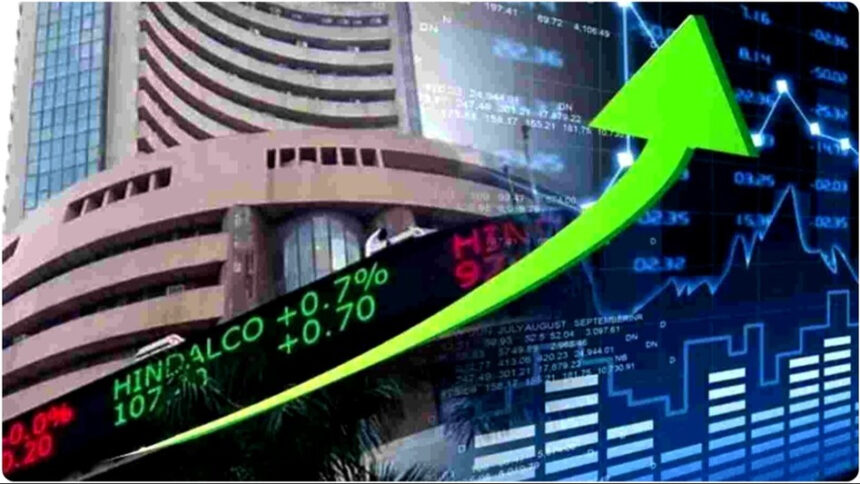 Stock market closed near record high, Sensex up 344 points, Nifty at 24,953