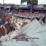 Uncontrolled truck overturned on shop in Unnao, mother and two children died after being crushed